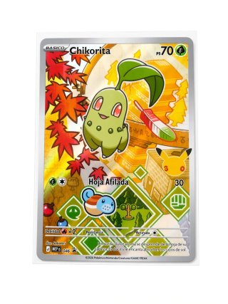 Cartas Pokémon Chikorita, Cindaquil, Totodile