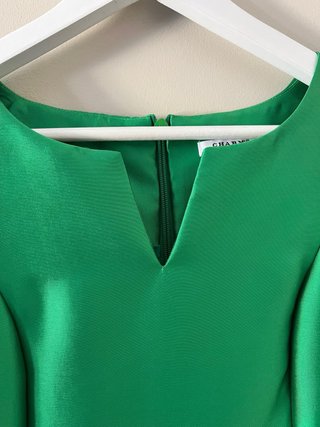Vestido verde fiesta