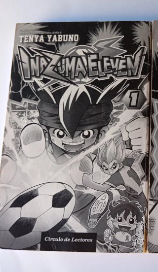 Lote 7 tomos Inazuma Eleven - Tenya Yabuno -