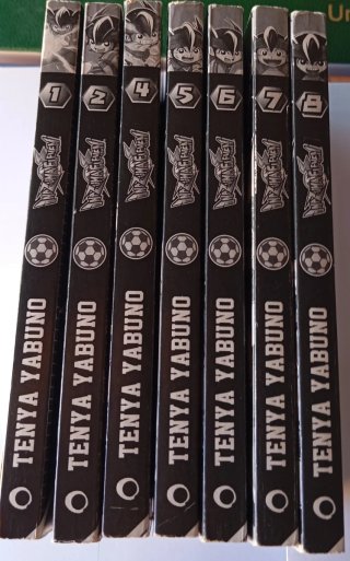 Lote 7 tomos Inazuma Eleven - Tenya Yabuno -