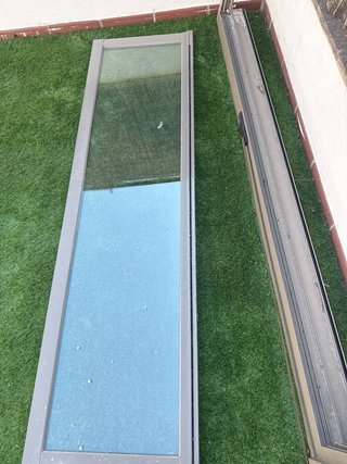 Balconer aluminio con persiana y mosquitera doble