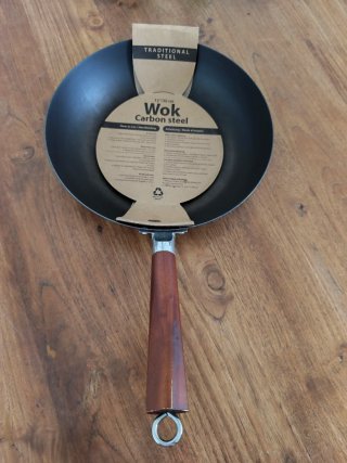 Wok Acero al Carbón