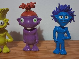 Lote 4 figuras LUNNIS de colección + 4 figuras.
