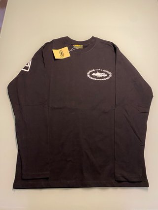 Camiseta Corteiz Manga Larga Negra