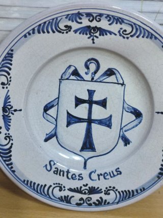 Plato decorativo Santes Creus