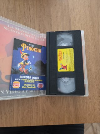 VHS Disney Los Clásicos: Pinocho
