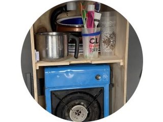 Mueble camper Furgoneta VW T5 T6 Cocina Fregadero