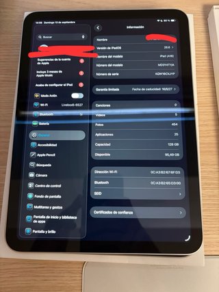 iPad A16 11 128GB Plata