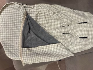 Kit Colchoneta + Saco Minicotton Cuadros