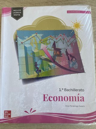 Libro texto economía 1 bachillerato