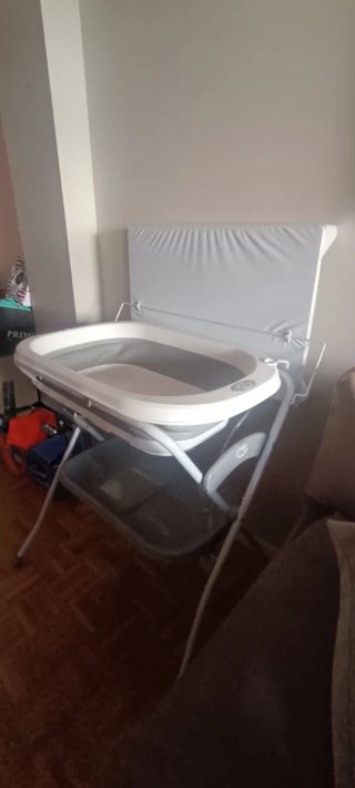 Bañera cambiador plegable bebé