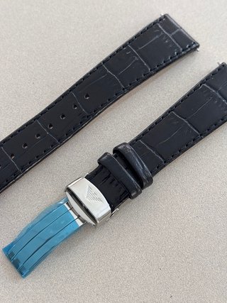 Correa Emporio Armani Piel 20mm Negra