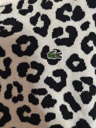 Jersey Lacoste Mujer Animal Print