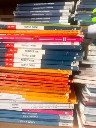 Libros de texto ESO por unidad