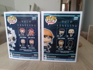 Funko Pop Solo Leveling Baek chase y Sung Jinwoo