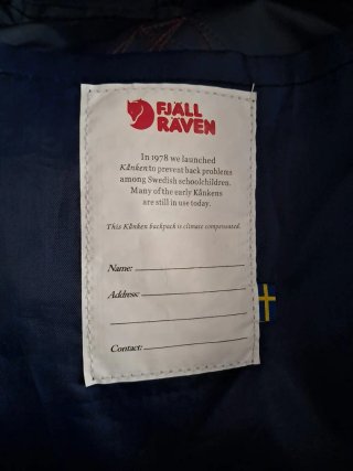 Mochila Fjallraven Kanken Azul