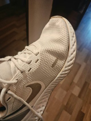 Nike Zapatillas Blancas y Grises