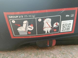 Silla coche Isofix Grupo 2/3 Baby Auto
