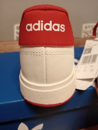 Scarpe Adidas Grand Court 2.0 Bianche e Rosse