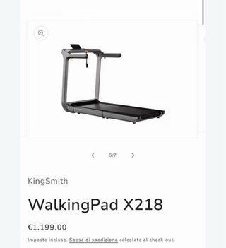 Tapis roulant WalkingPad X218
