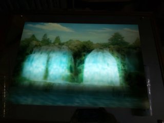 Cuadro Espejo Luminoso Cascada