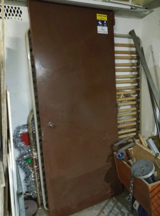 Puerta Anti Okupas (Marco i hoja)