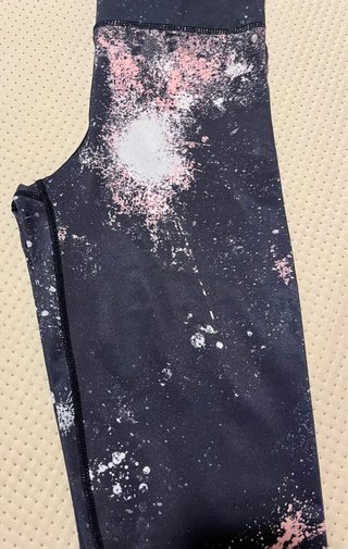 Leggings deportivos estampado salpicaduras
