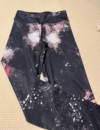 Leggings deportivos estampado salpicaduras