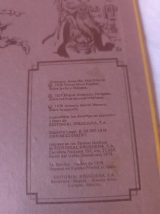 Corsario de Hierro, libro de coleccionista.