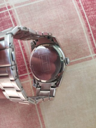 Reloj Tommy Hilfiger Hombre Negro/Plata