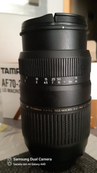 Objetivo Tamron 70-300mm 1:4-5.6 para Nikon