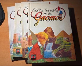 El Libro Secreto de los Gnomos.  Tomos 1,3,5,6