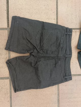 Lote 3 pantalones cortos negros
