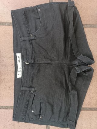 Lote 3 pantalones cortos negros
