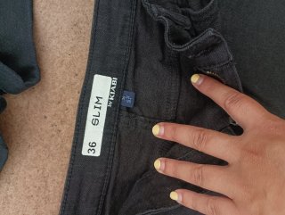 Lote 3 pantalones cortos negros