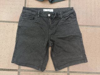 Lote 3 pantalones cortos negros