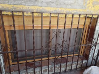Rejas de ventana de hierro forjado
