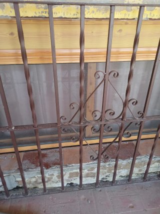 Rejas de ventana de hierro forjado