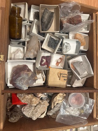 Lotto di minerali vari