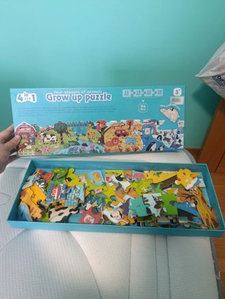 Puzzle 4 en 1 Grow up puzzle