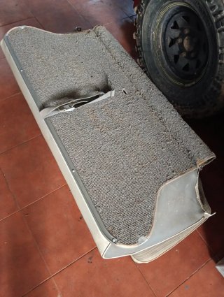 Asiento trasero VW Escarabajo 1962