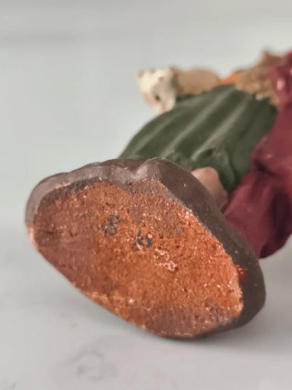 Figura Belén Terracota Olot Pastor Oveja