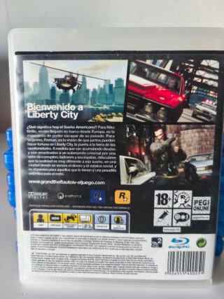 Grand Theft Auto IV GTA 4 PS3 PAL Spagna