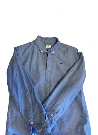 Camisa azul celeste talla 11/12