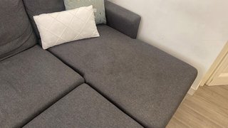 Regalo sofá cama con manchas