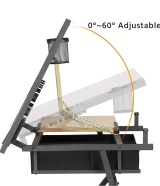 Tavolo da disegno inclinabile