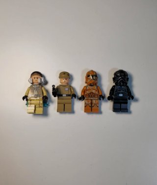 Lote 4 Figuras LEGO Star Wars
