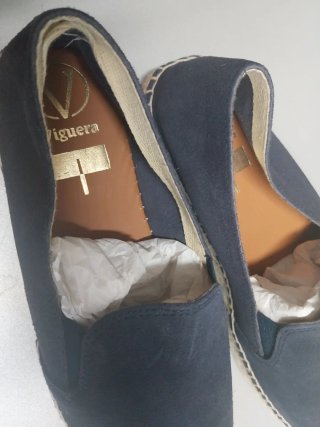 Alpargatas ante azul T42