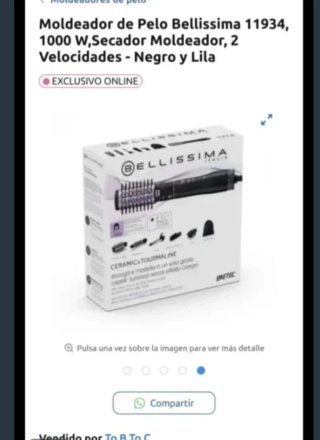 Secador de pelo Bellissima 6 en 1