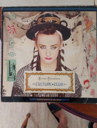 Lote 6 Maxis y 4 LPs 80s Dance/Pop Rock